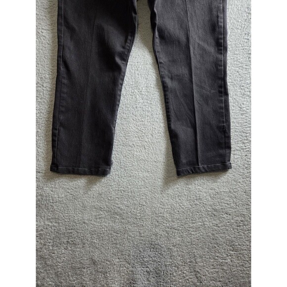 Style & Co Denim Jeans Womens 14 Short Charcoal Bootcut Tummy Control Stretch - Picture 4 of 13